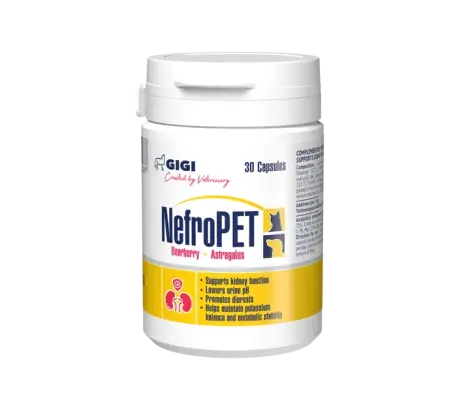 Nefropet- добавка за подкрепа на бъбречната функция при кучета и котки